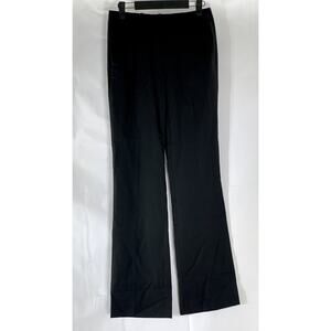 J.CREW Women's Petite Black Wool Preston Super 120's Wide-Leg Dress Pant SZ 0P